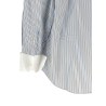 Striped poplin shirt
