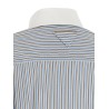 Striped poplin shirt