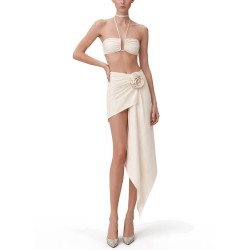 MINI SKIRT WITH DRAPE