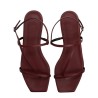 LEATHER THONG SANDAL