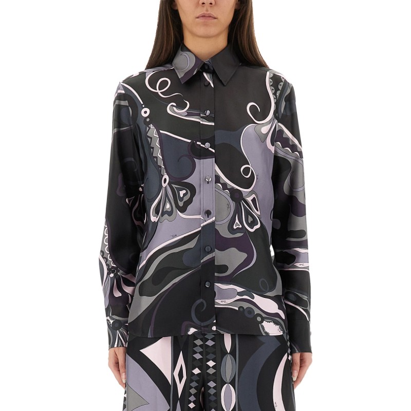 ORCHID PRINT SHIRT