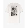 Cotton t-shirt with frontal logo