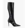 Vera 85 croco effect leather boots