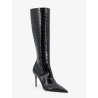 Vera 85 croco effect leather boots