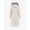 Zagar-Kn water-repellent stretch fabric long down coat