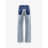 Jeans with patchwork effect