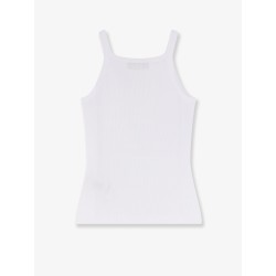 Ribbed cotton tank top