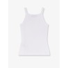Ribbed cotton tank top