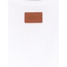 Ribbed cotton tank top