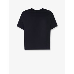 Cropped stretch cotton t-shirt