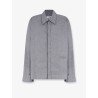 Cotton shirt with zip