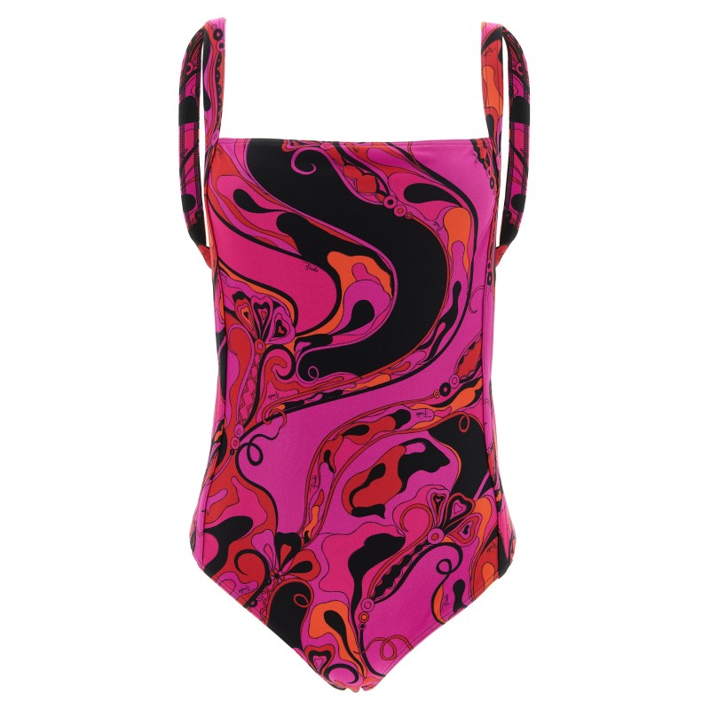 'Orchidee' one-piece swimsuit