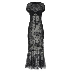 Lace tulle dress