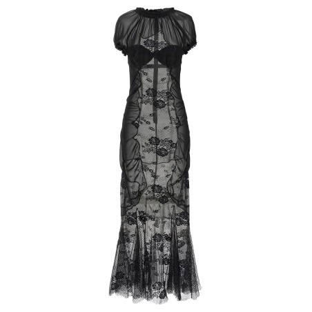 Lace tulle dress