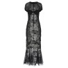 Lace tulle dress