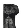 Lace tulle dress