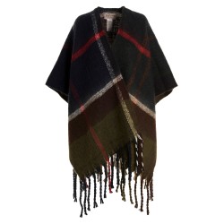 'Isla Boucle Serape' cape