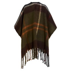 'Isla Boucle Serape' cape
