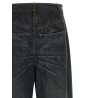 Asymmetrical structure jeans