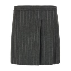 Pinstripe skirt