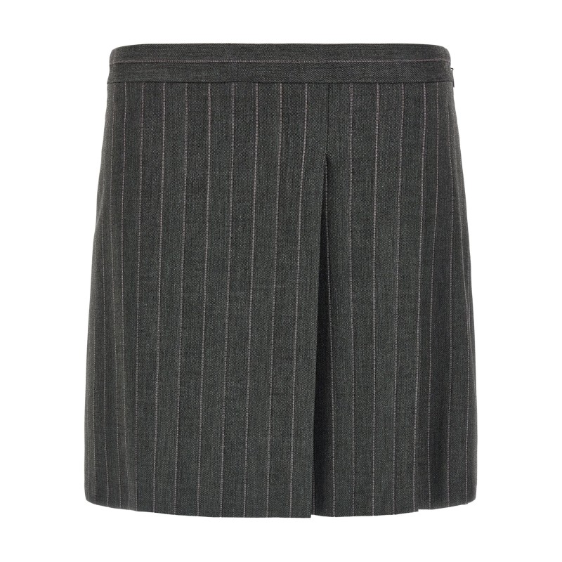 Pinstripe skirt