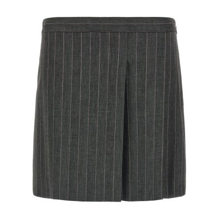 Pinstripe skirt