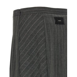 Pinstripe skirt
