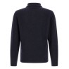 Cashmere and silk polo shirt