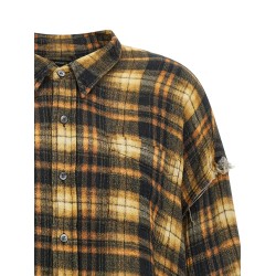 Raw cut hem shirt