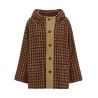 Houndstooth check jacket