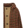 Houndstooth check jacket
