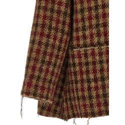 Houndstooth check jacket