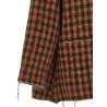 Houndstooth check jacket