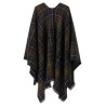 'Montieth Serape' cape