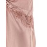 Satin and lace dress