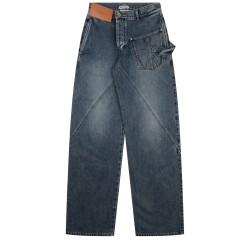 JEANS CON PATCH LOGO