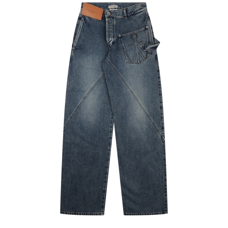 JEANS CON PATCH LOGO