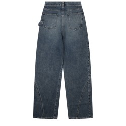JEANS CON PATCH LOGO