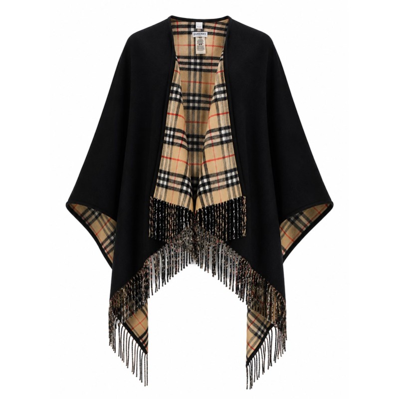 MANTELLA REVERSIBILE "CHECK"