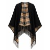 MANTELLA REVERSIBILE "CHECK"