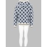 FELPA MONOGRAM CON CAPPUCCIO E ZIP