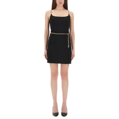 BUSTIER MINIDRESS WITH BELT