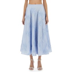 FLORAL MAXI SKIRT
