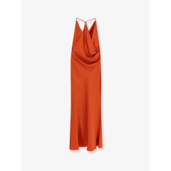 Satin long dress