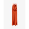 Satin long dress