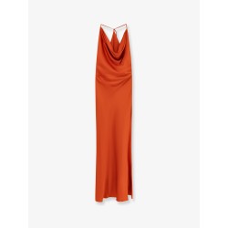 Satin long dress