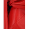 Leather bustier dress with bow detail