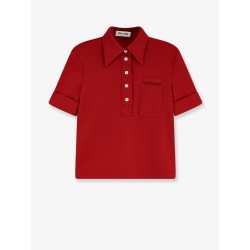Polo Shirt with Lettering Logo patch