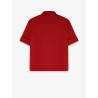 Polo Shirt with Lettering Logo patch