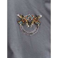 Cotton T-shirt with Love Birds logo on the front